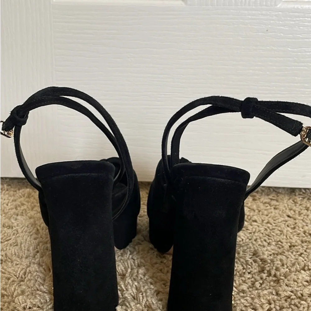 Sam Edelman Black Suede Heels